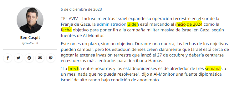 will_pulido's tweet photo. 🇺🇸🇮🇱 Los EEUU #presionan a Israel para que las operaciones militares más intensas en Gaza #acaben a comienzos de 2024, mientras Netanyahu quiere tres semanas o un mes adicional.
https://t.co/OF048eJpE1 https://t.co/2jJkds7If5
