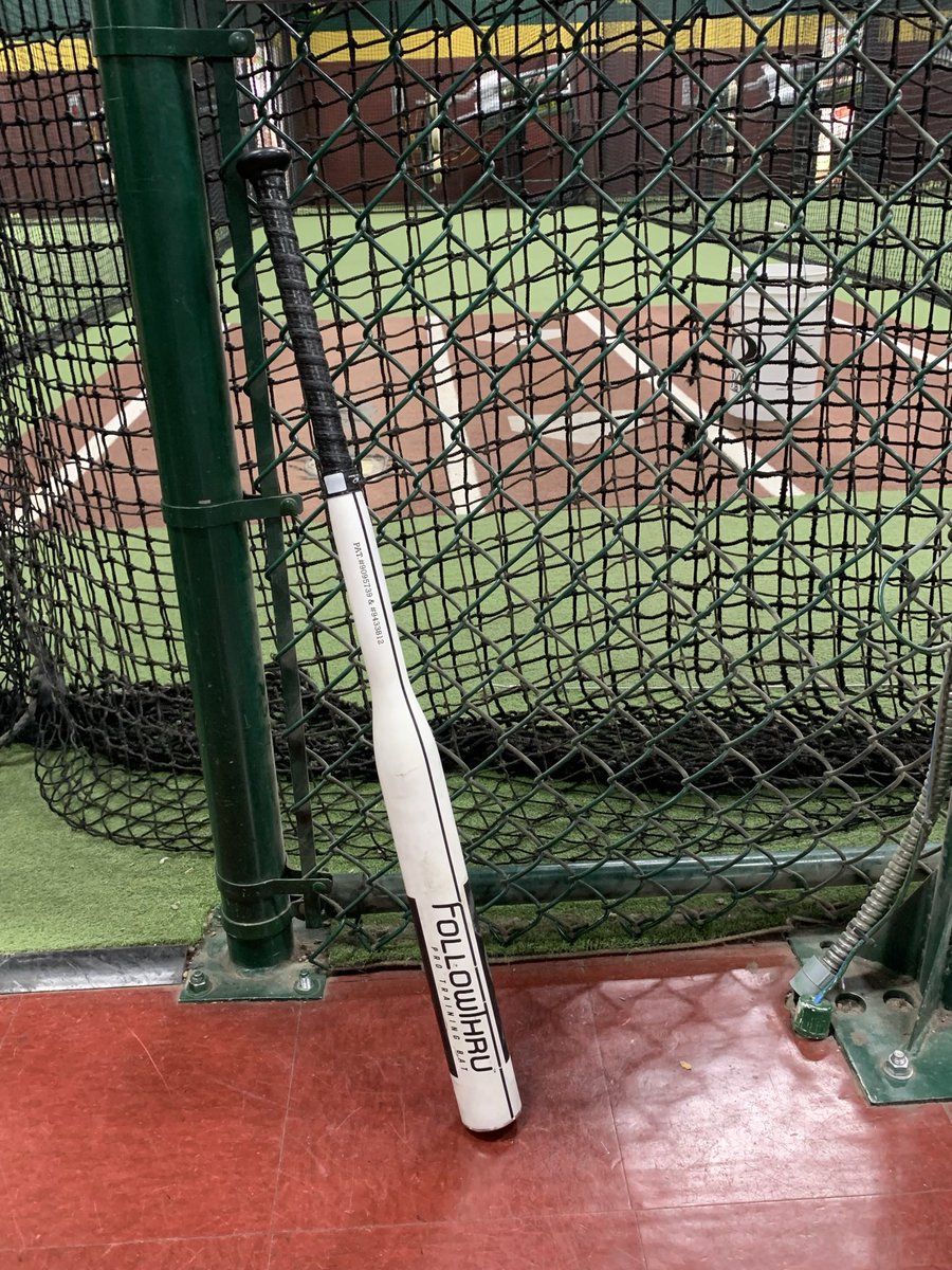 The grind never stops. The offseason is the time to work harder than ever. Work on new things and solidify the fundamentals. Train with the FollowThru bat in your off season work outs to crush the competition this next season! #followthrubat #followthrubats #swingingisbelieving