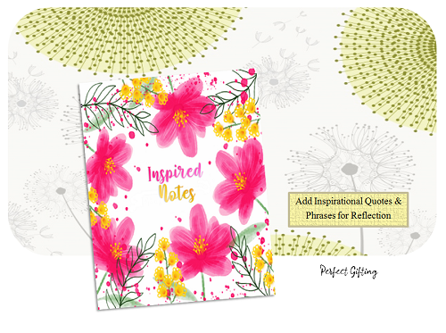 Inspired Notes 
A beautiful Journal to add inspirational quotes🌱
amazon.com/INSPIRED-NOTES…

#birthdaygirl #WomensHealth #giftideas #journaling  #writers #giftsforher #women #birthday #nurse #quotesdaily #nurses #healthy #health #beauty #sports #fitness #ChristmasGift #WomenInTech