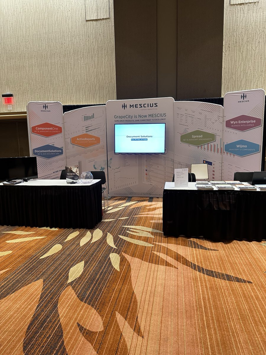 We're thrilled to be at booth #20 for DEVintersection 2023! 

Swing by before cocktail hour and share your experience with us - we might even have a cool t-shirt waiting for you! 

#microsoft #conference #tradeshow #event #softwaredevelopers #computerprogramming #webdevelopers
