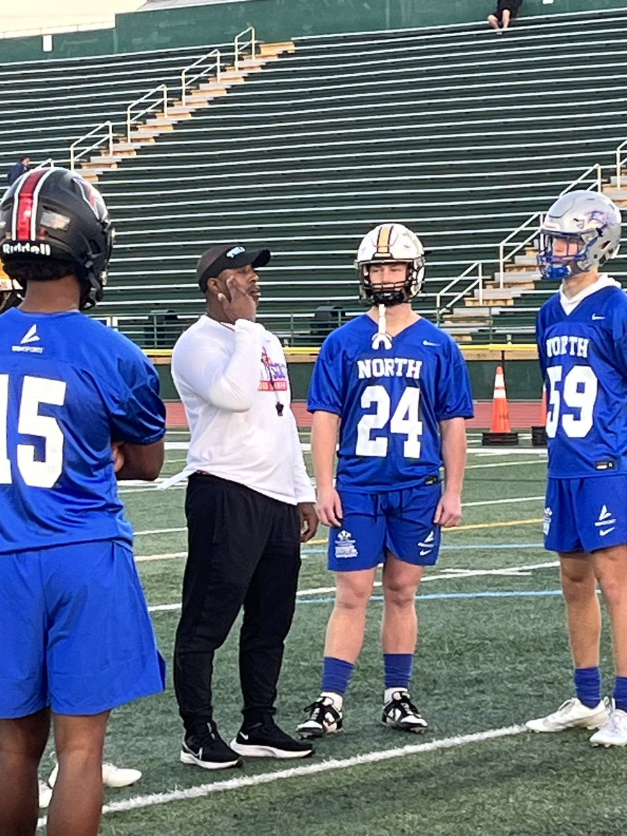 Coach Fruster won a ring on Saturday and coaching in the game game on Tuesday. @Lionbacker56