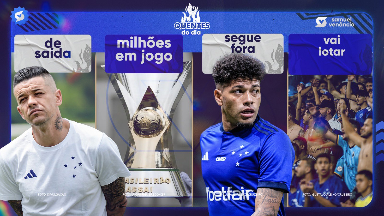 sᴀᴍᴜᴇʟ ᴠᴇɴᴀ̂ɴᴄɪo ™ on X: Jogos do Cruzeiro no mês de julho   / X