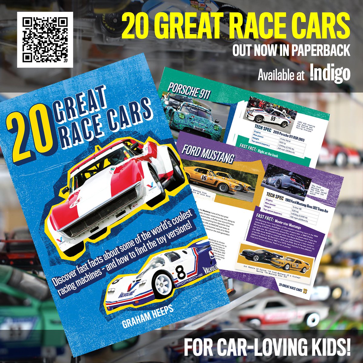 I'll be signing copies of my children's book #20GreatRaceCars this Sunday, 10th December in the <a href="/chaptersindigo/">Indigo</a> in Market Mall #Calgary. Perfect #ChristmasGift for a car-loving kid! Come down and say hi #AuthorsOfTwitter #CalgaryChristmas #ShamelessSelfpromoTuesday