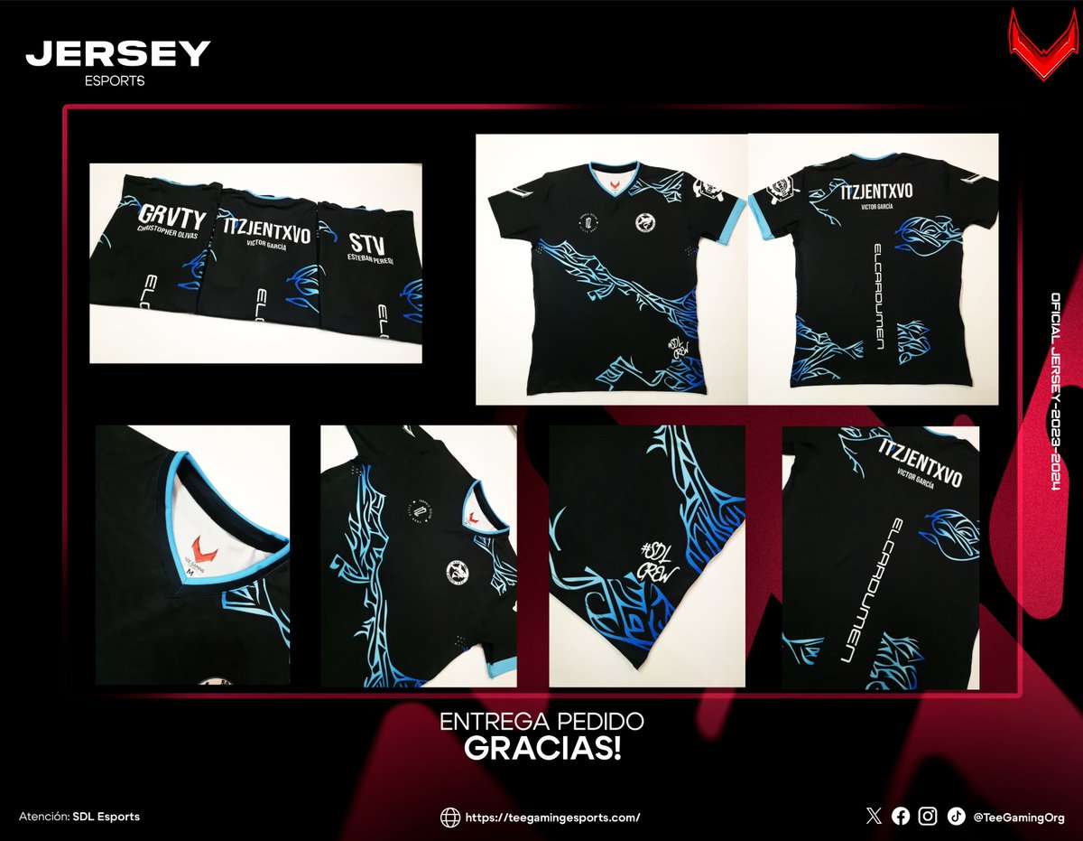 Se acerca el evento presencial y @SportsSdl esta preparado 👕
Ellos ya están listos para participar!!
les deseamos éxito y fortuna

#Elcardumen
@sztvv7 🦈
<a href="/jentxvich/">Jentavich</a> 🦈
@IGrvtyI 🦈
<a href="/HDUCK42237739/">I HDUCK</a> 🦈

División: <a href="/HCS/">Halo Esports</a>
Evento: #LANHELL2023
Lugar: CDMX Fecha: 9 y 10 Diciembre