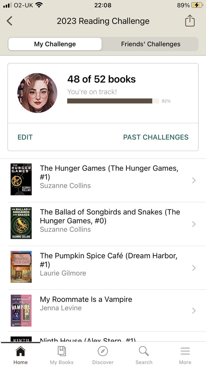 Also still did my reading this year! 4 more left to reach my yearly goal! Also I read TBOSBAS before watching the film, love the book. HATED the film omgg 😩