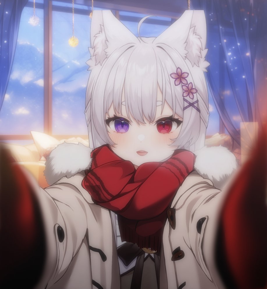 KosakaShioriVT's tweet photo. 寒いでしょ...ほらこっちへおいで https://t.co/fpTgtIOhTC