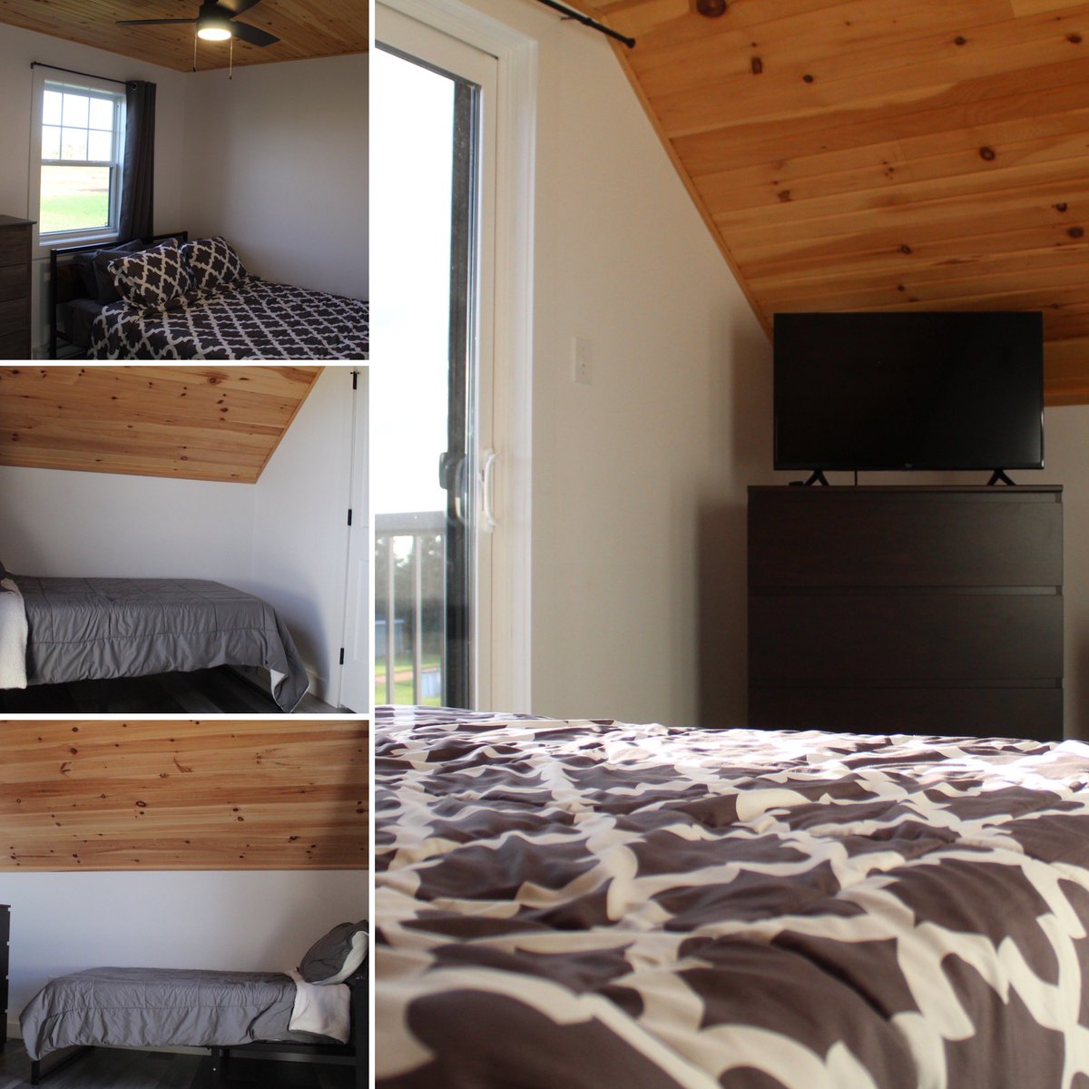 Bedrooms! Start your Island getaway by following the link below! ⬇️ 

airbnb.com/h/thelookoutpei

#TheLookout #princeedwardisland #islandlife #island