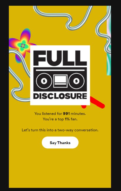 This must mean I'm officially a member of the Farzanian Fan Club. Thanks for another year of great content, @FullDRadio !

<a href="/NPR/">NPR</a>
#podcasts 
#Richmond
#podcast