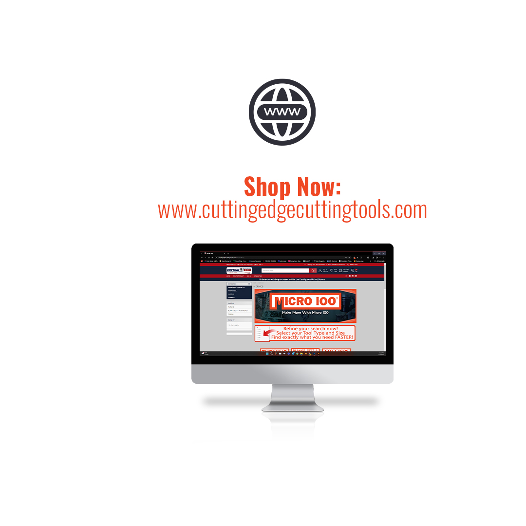 cedgectools's tweet image. Micro 100 SHOP NOW: cuttingedgecuttingtools.com

#millingtools #turningtools #drilling #cncmachine #cuttingtools