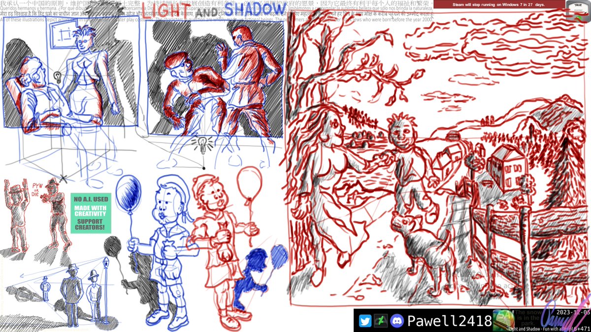 Pawell2418's tweet photo. #FunWithAPencil - Light and Shadow
I am getting lazier and lazier. If this trend will continue, in a few days i will start posting blank canvases. Woe is me. https://t.co/8vLMRykzEp