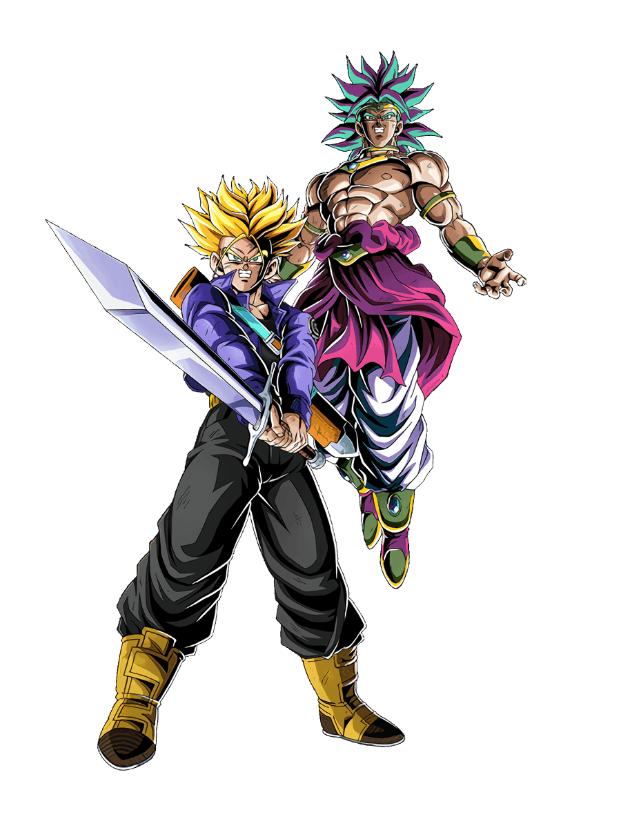 超サイヤ人トランクス(青年期)＆超サイヤ人ブロリー