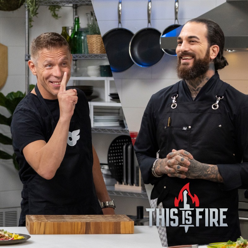 OnlyFans's tweet photo. Do OnlyFans creators really have the cooking skills to impress a master chef? Either way, someone's going home with $20K. Watch new episodes of This Is Fire now on OFTV!

https://t.co/5oLSpDeA4e