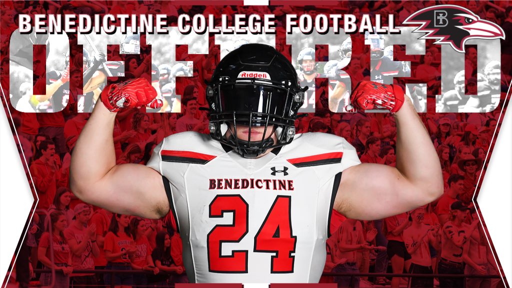 Glory to god for blessing me with my fourth offer from Benedictine <a href="/JoelOsborn_BC/">Joel Osborn</a> <a href="/ChrisGomez54/">Chris Gomez</a> <a href="/LSNorthFootball/">Lee's Summit North Football</a>