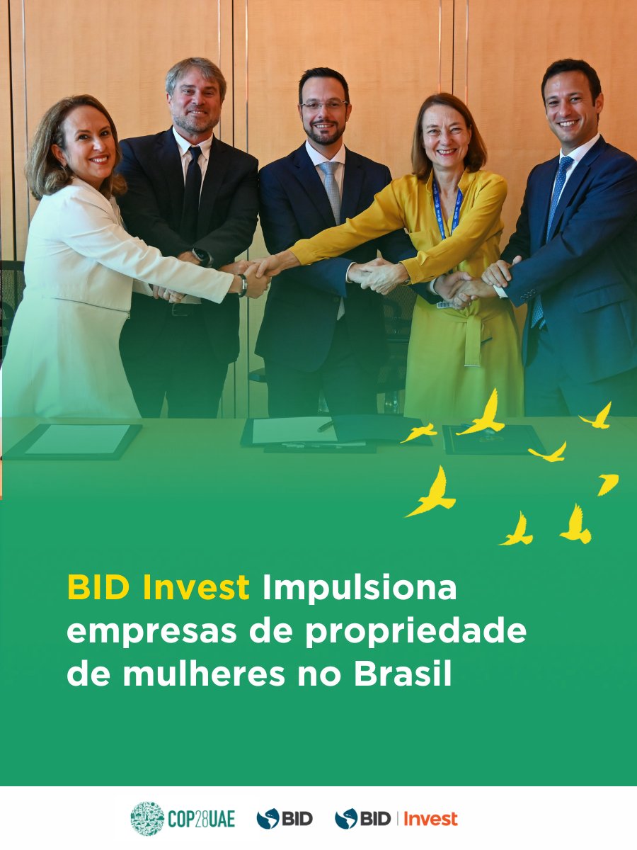 <a href="/BIDInvest/">BID Invest - IDB Invest</a> anunciou um empréstimo de US$ 30 milhões para o <a href="/sicredi/">Sicredi</a>  para apoiar a expansão do portifólio de MPMEs de mulheres no Brasil, contribuindo para eliminar lacunas de gênero, promover a inovação e fortalecer o setor empresarial. Saiba mais: bit.ly/4a8F4PO #COP28