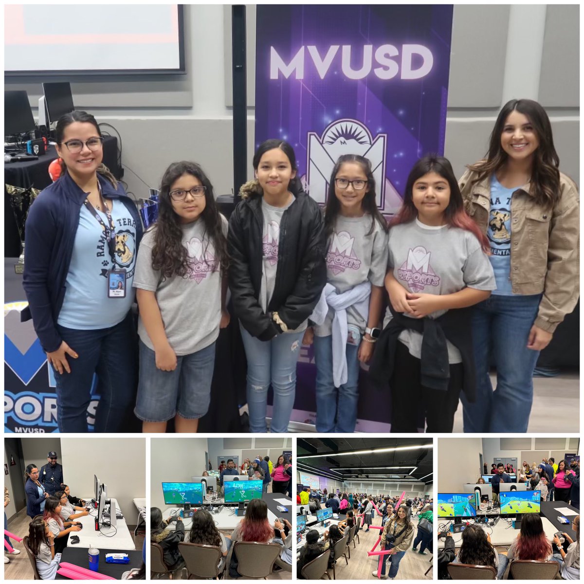 Our Ramona Egaming girls represented at the MVUSD district Mario Kart Egaming Competition. Go Terriers!