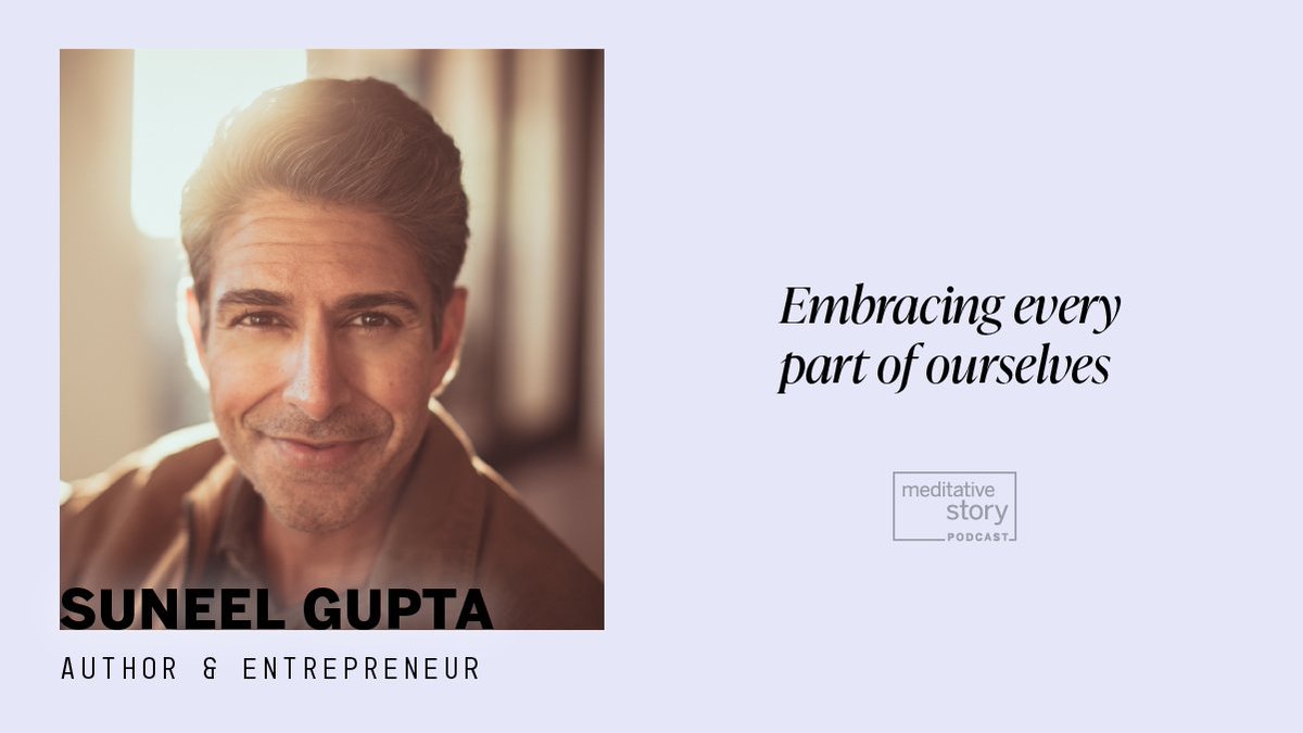 Meditative Story (@meditativestory) on Twitter photo When you reflect on your childhood, what are the crucial moments that shaped your identity?
In his Meditative Story, <a href="/suneel/">Suneel Gupta</a> shares his experience in feeling divided between identities — and how he's learned to be proud of everything he is.
Listen → listen.meditativestory.com/suneel When you reflect on your childhood, what are the crucial moments that shaped your identity?
In his Meditative Story, <a href="/suneel/">Suneel Gupta</a> shares his experience in feeling divided between identities — and how he's learned to be proud of everything he is.
Listen → listen.meditativestory.com/suneel
