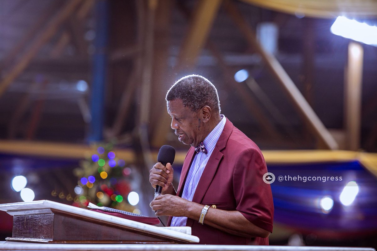 PastorEAAdeboye's tweet photo. Don't let anyone deceive you. Anyone who tells you that once you're born again, you can continue to sin, and it wouldn't matter, is an agent of the devil. Romans 6: 1-2.

Day 2
#HGC2023 
#DivineRepositioning https://t.co/FCJkBWIvhc