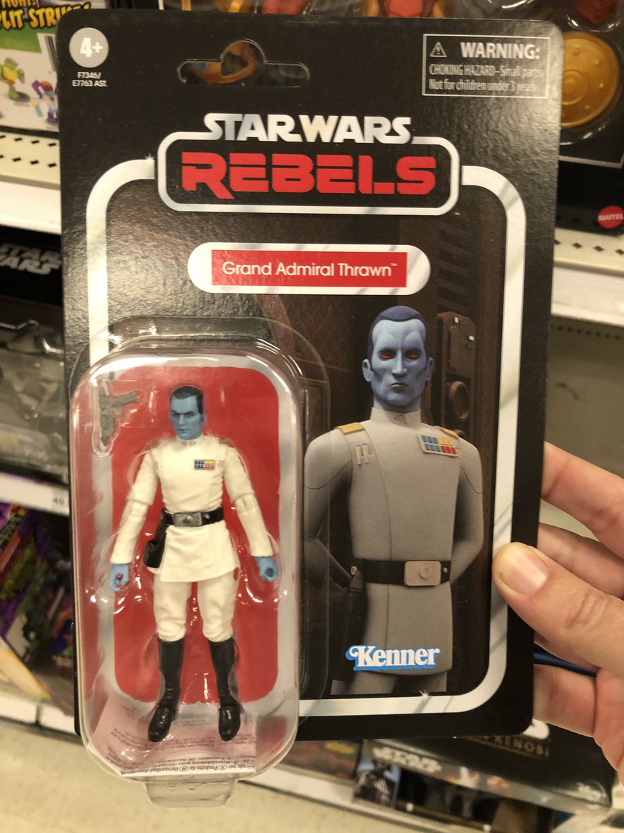 Not much to post as of late but I did find another elusive TVC Thrawn at Target (Irvine Crossroads) today. #StarWars #TheVintageCollection