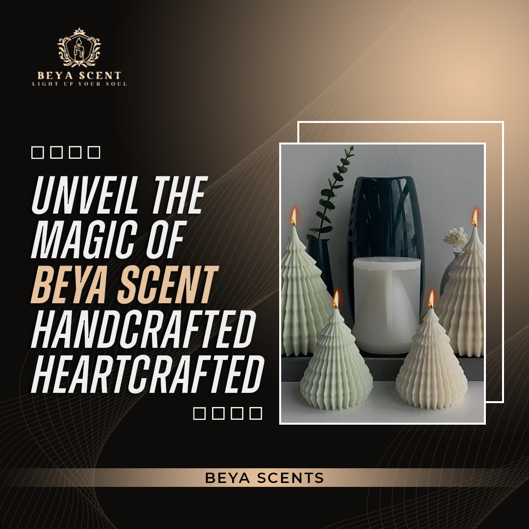 A tale of passion, crafted by hand to bring tranquility to your world. love for candles transforms into a haven of warmth and joy. 
Visit Our Website: beyascent.com
#BeyaScents #HandcraftedJoy #TranquilMoments #ScentedSerenity #CandleCrafting #EmbraceTranquility