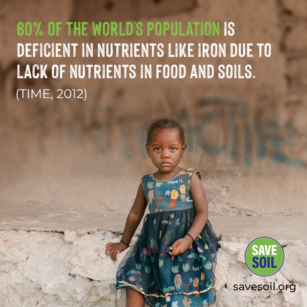 DavidTunnah's tweet photo. Soil degradation negatively impacts 3.2 billion people around the world. (UNCCD, 2019) #soilforclimateaction https://t.co/jKB2UATRfg https://t.co/l2jItbHSBx