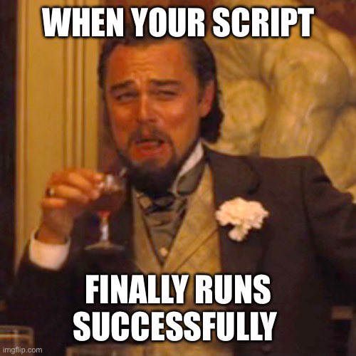 chris_lyons_ky's tweet image. The feeling of success, and it wasn't even my script but one I inherited. #gischat #python #arcpy