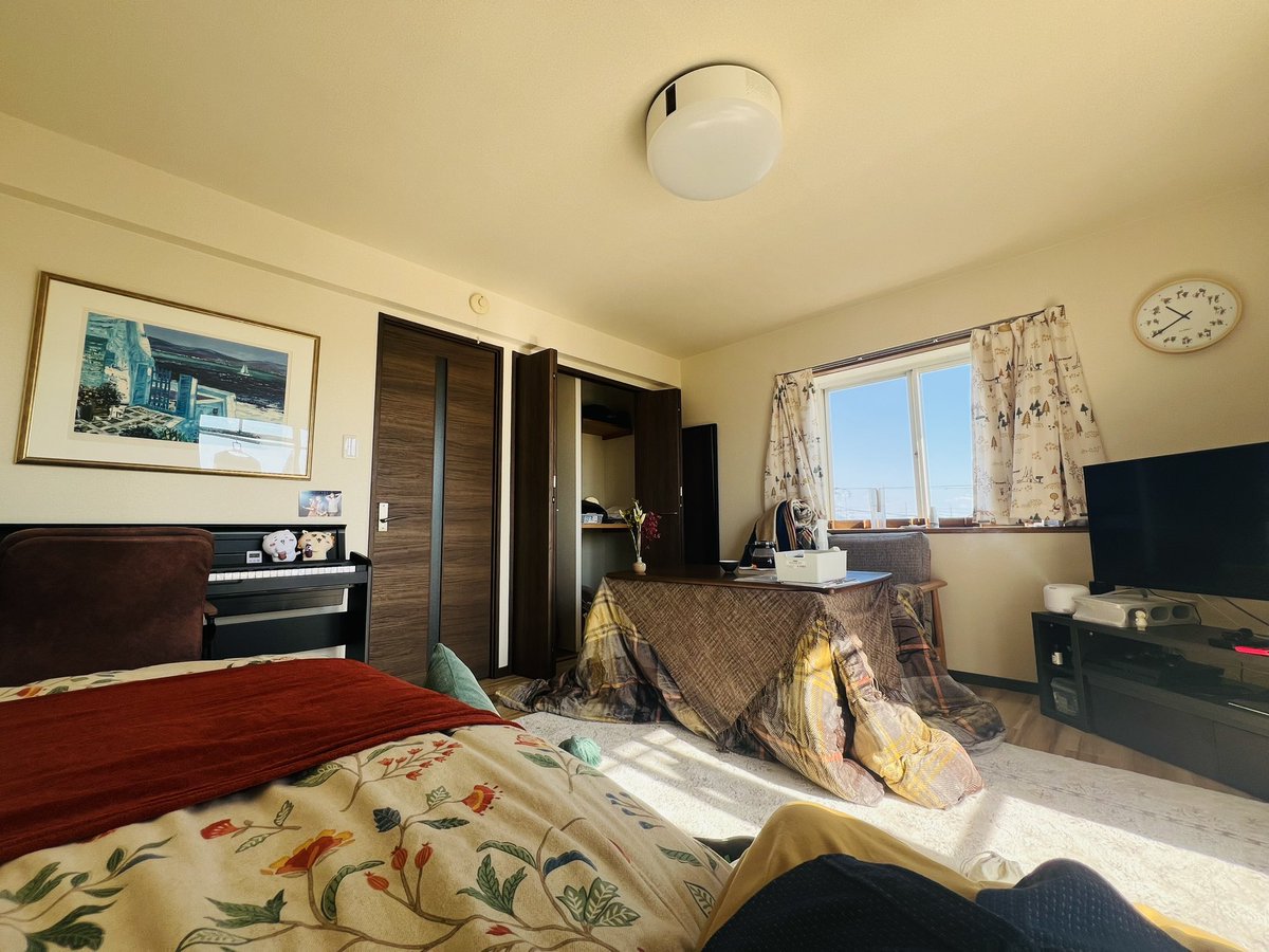 Go back to my room. 
#OneDayJapan #room #Japan