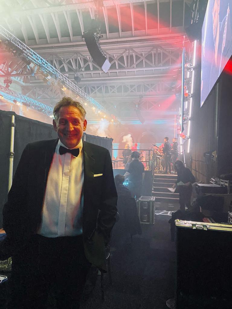 Backstage and ready! #dmaawards #GoFurther