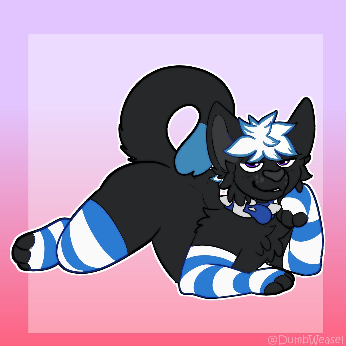 WeaselDumb's tweet photo. 🟣Raffle time🟣

24 hour raffle! 

To enter: 
- Retweet/repost 

that's it! 

Winner gets a free commission of their choosing! 

Friendly reminder that my commissions are open! https://t.co/x2QDMfDGjD