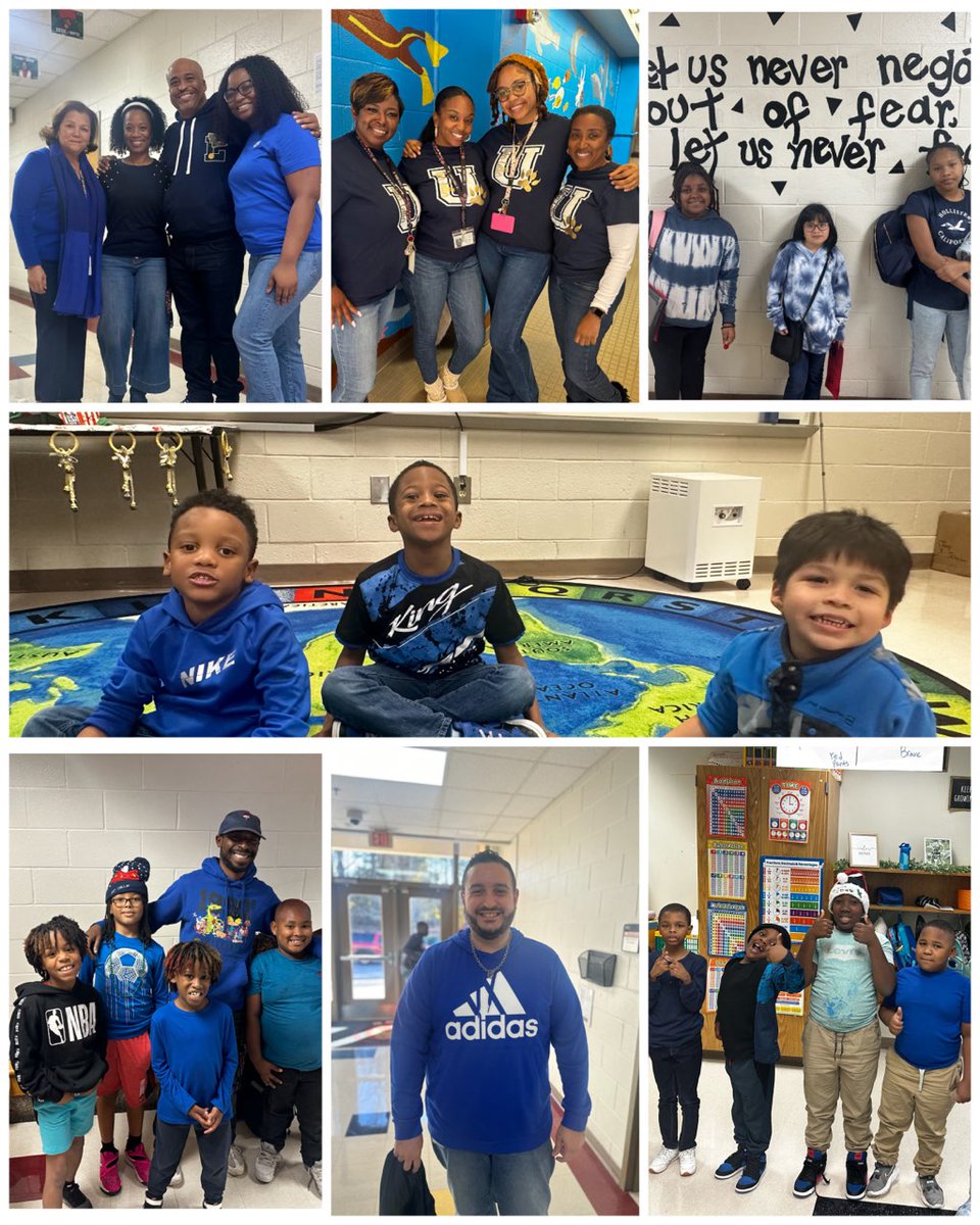UsherCollierES's tweet photo. Usher-Collier Lions showing support and bringing awareness to INCLUSIVITY by wearing BLUE πππ! @APS_DSE @3rdparker @PamMHurt @DrArnoldSBM @3rdparker #InclusiveSchoolWeek #DrawMeIn https://t.co/xC9Nqv8xbU