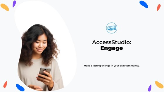 Be an #Accessibility Advocate! Calling youth 15-30 in Canada. <a href="/VolunteerCanada/">Volunteer Canada</a> and <a href="/AccessNowApp/">AccessNow</a> bring you #AccessStudioEngage. Pre-registration till Dec ‘23. The program begins Jan ‘24. Register: accessnow.com/studi