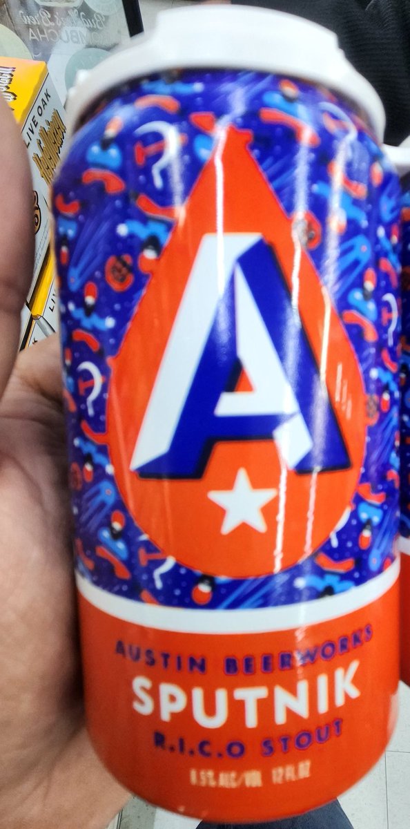 Fresh <a href="/AustinBeerworks/">Austin Beerworks 🪙</a> 2023 Sputnik  is now available at E1G! <a href="/ABWGraham/">Michael Graham</a>