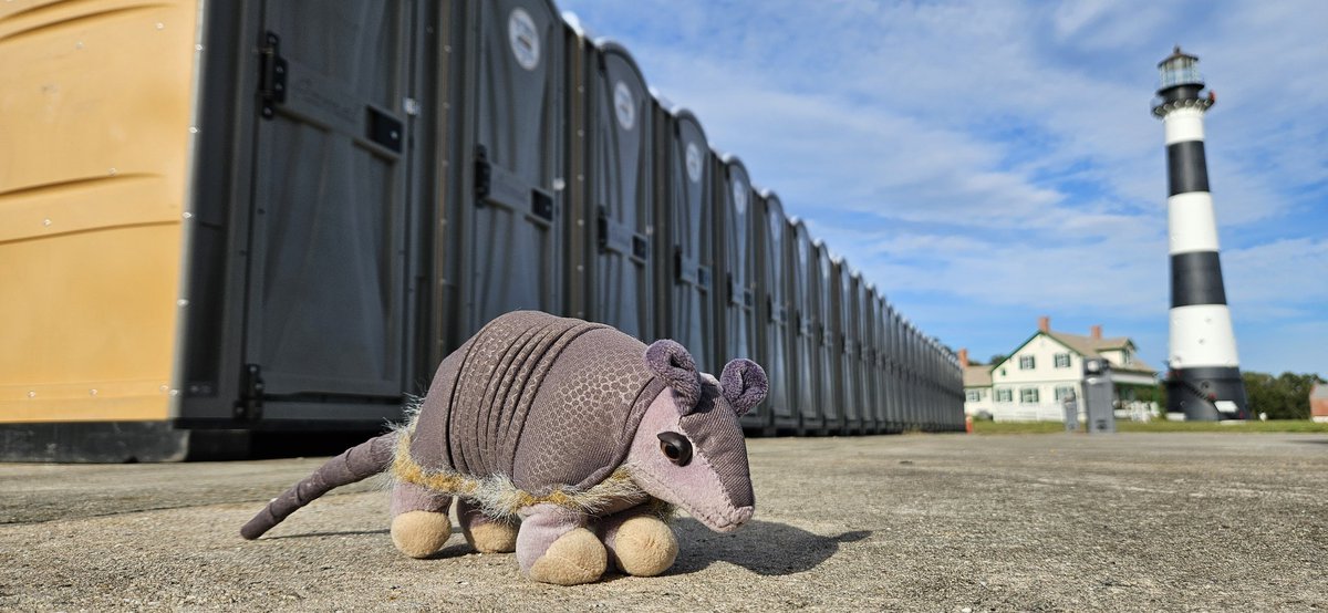 James_W_Draper's tweet photo. We're only days away from the Space Force T-Minus 10-Miler on sunny Cape Canaveral Space Force Station! Rupert's inspecting this beacon of sanitation in preparation.
#museums #runspaceforce #lighthouse #Space #capecanaveral #spacecoast #lovefl #FollowRupert @ccspacemuseum https://t.co/sWqVjeiOHi