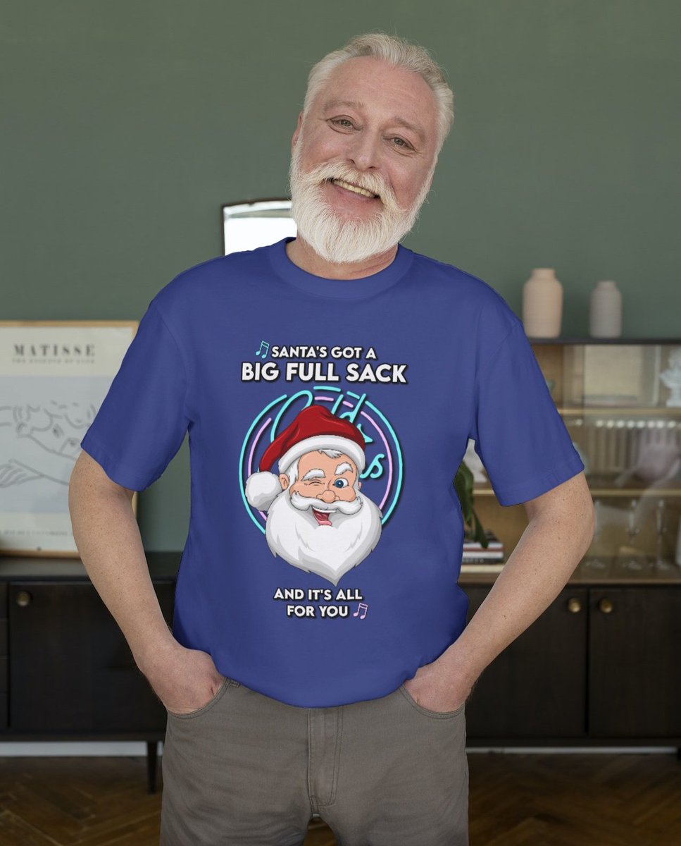 Treat a loved one this Christmas with something they truly want... Shop Now 👇🏻 teepublic.com/t-shirt/161142… #comedy #christmas #santa #fullsack #comedypodcast #christmassong