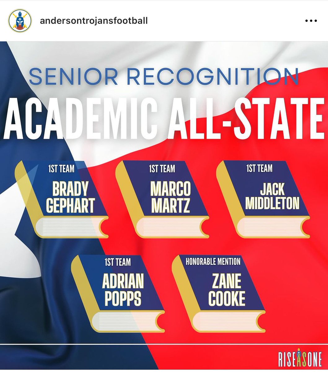 Appreciate the recognition from <a href="/THSCAcoaches/">THSCA</a> for me and my teammates!