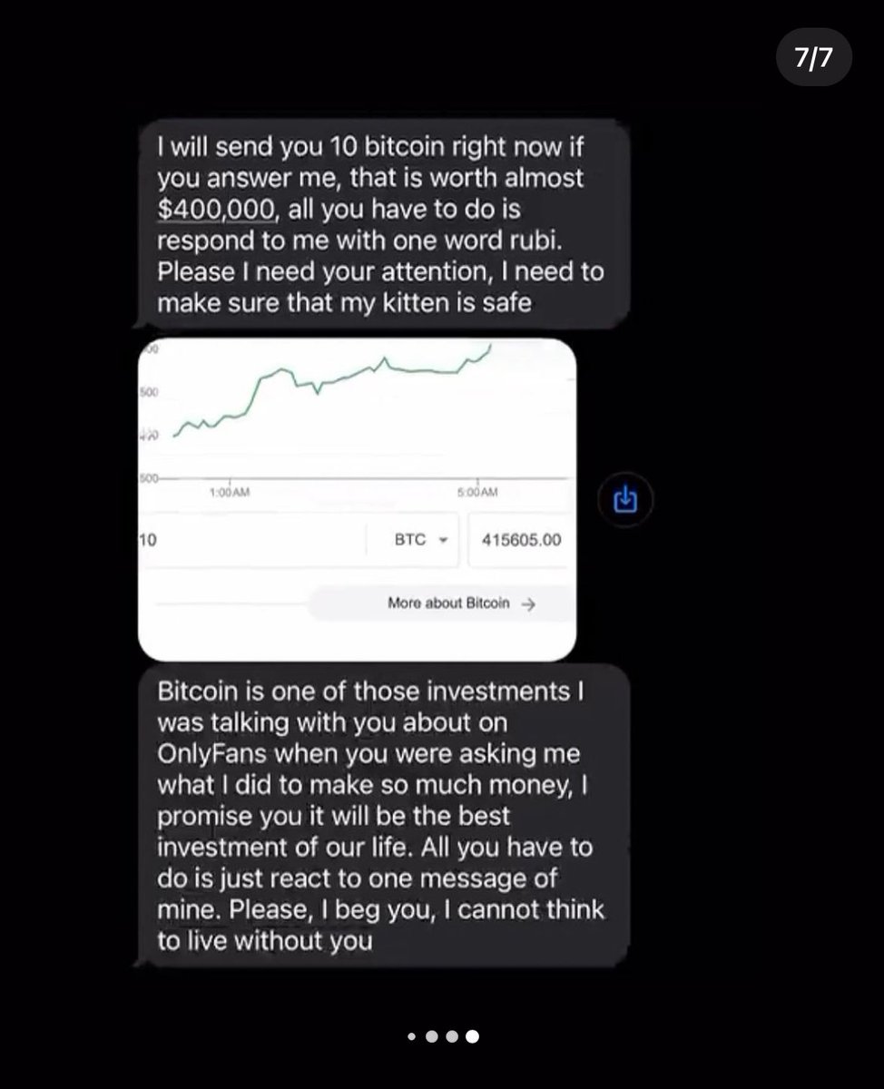 average crypto whale on OnlyFans so this is what whales do with their $