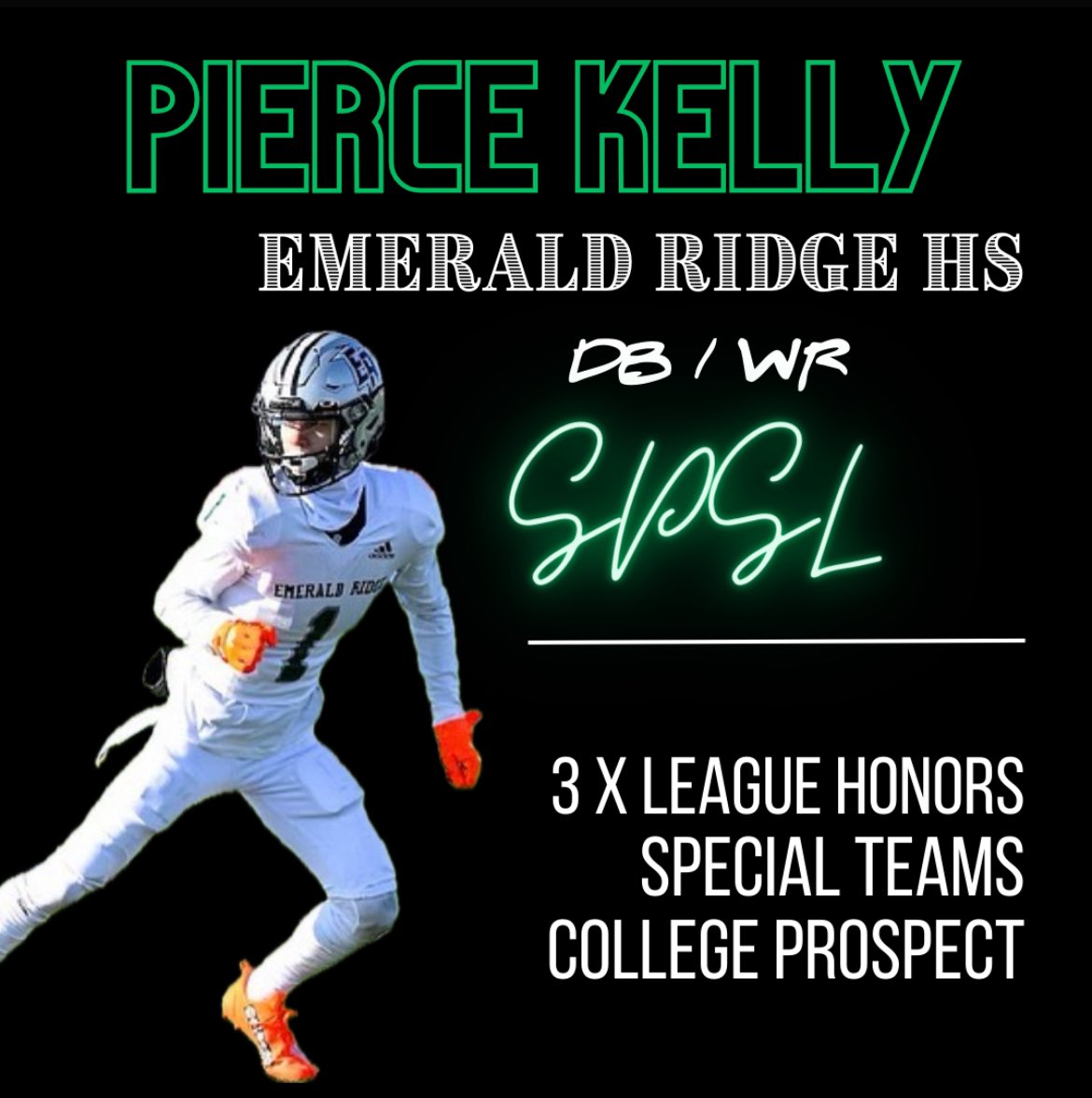 🌟Senior Spotlight🌟
DB/WR Pierce Kelly 
<a href="/piercekelly05/">Pierce Kelly</a> 

Check out his film👇
hudl.com/v/2KZG0T