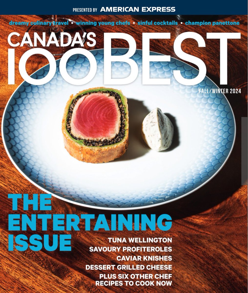 Get ready to make the most of Winter 2023 with a roundup of new recipes and amazing places to eat and drink across #Canada. canadas100best.com/issues/Enterta…