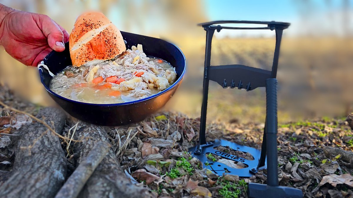 OUnsupervised's tweet image. youtu.be/YQKrQnGZpY8
Figured I would make some chicken noodle soup from scratch and review this ORHFS Kindling splitter.  Hope you enjoy the video.  If you want to see more cookin' videos like this let me know. #ORHFS #KindlingSplitter #CampfireCooking #OutdoorsUnsupervised