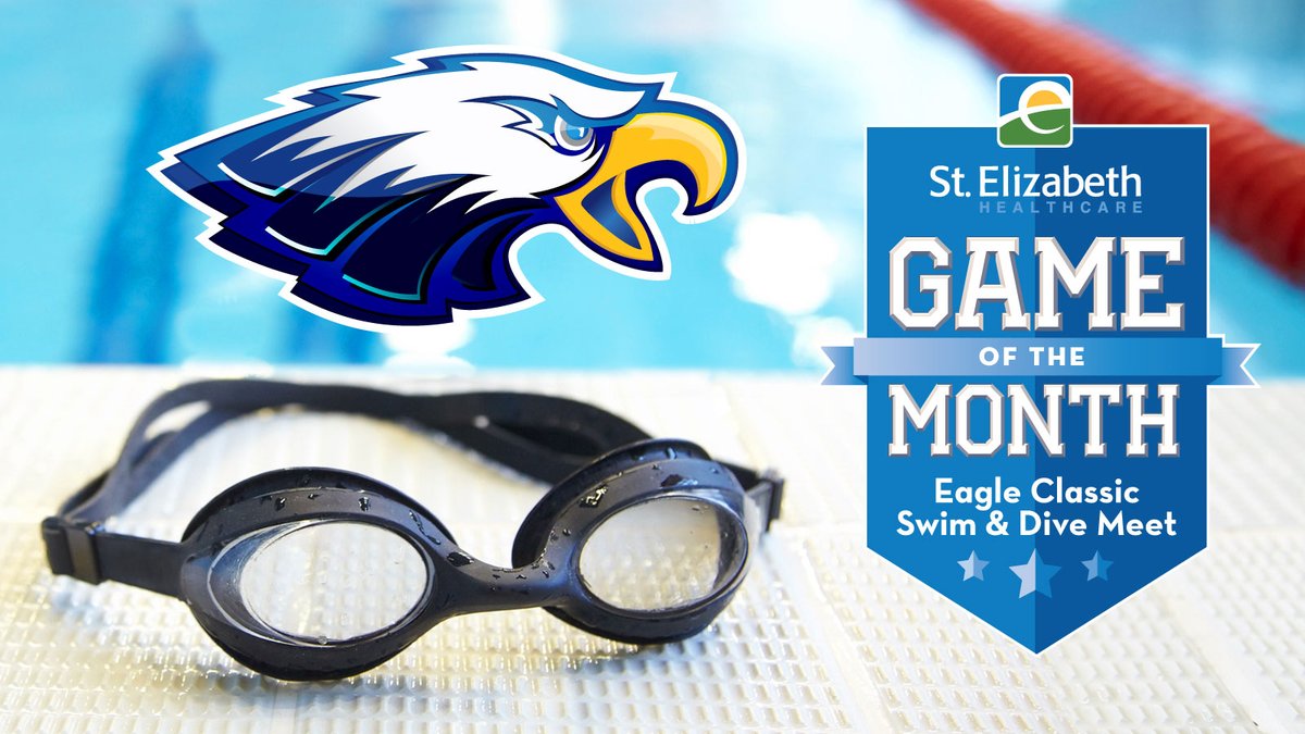 Fans, don’t miss the opportunity to grab some St. Elizabeth Healthcare promotional items on your way into the pool at Saturday’s Eagle Classic Swim &amp; Dive Meet at Scott High School in Taylor Mill.  The event is being featured as part of the St. E Game of the Month series.