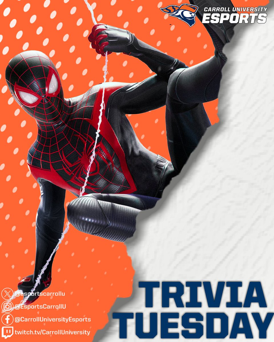 Hey #epios! Time for another Trivia Tuesday, with last trivia's answered below!

Q: What Holiday Season is Spider-Man: Miles Morales set in?

A: The Empire Strikes Back

#spiderman #gaming #trivia #spidermanps5 #milesmorales