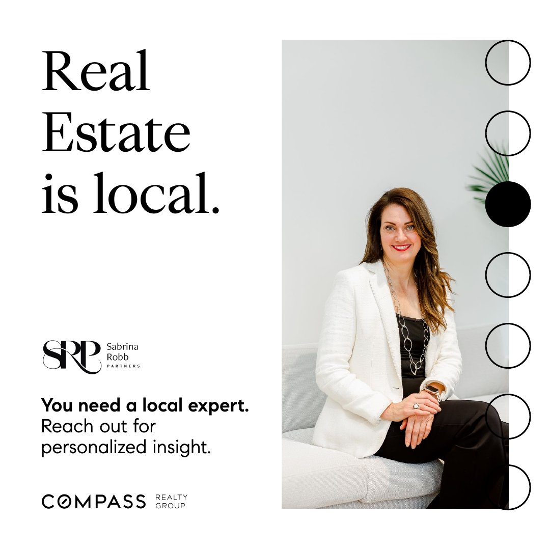 When it comes to the real estate market, there's no one-size-fits-all answer. I'm always here to help and provide personalized insights that match your needs. 

 #sabrinarobbpartners  #compassrealtygroup #missouri #compassstl #realestate #RealEstateAgent #YourLocalRealtor