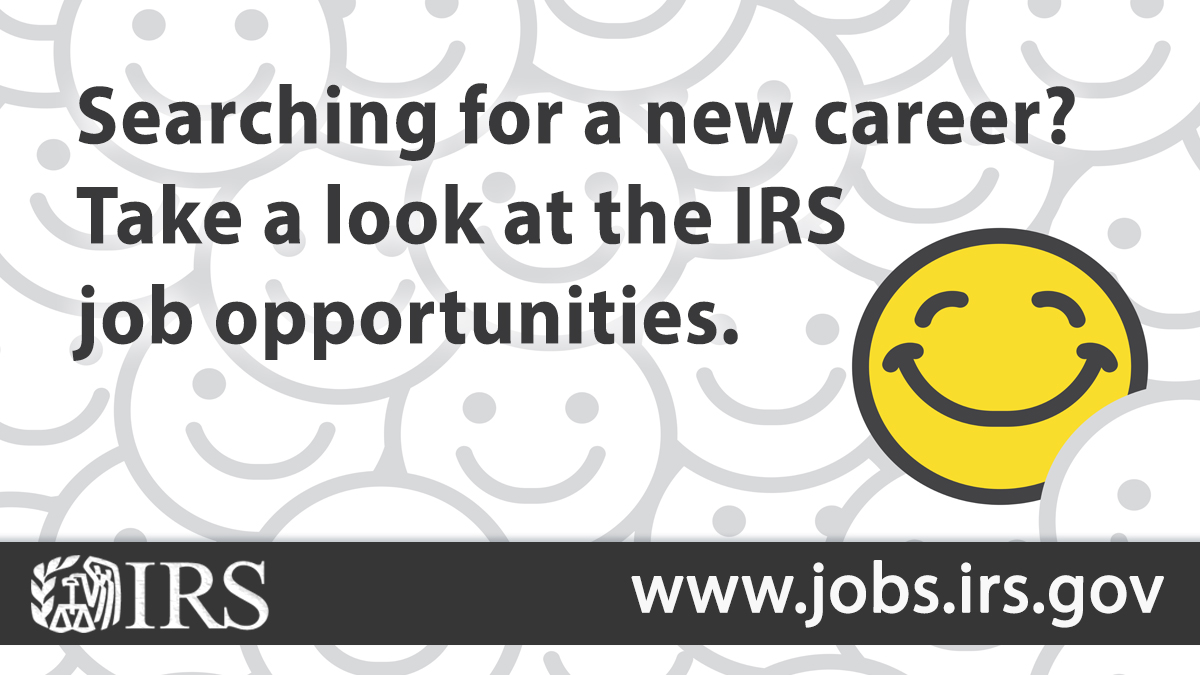 IRSnews's tweet image. #IRS is now accepting applications for the #RecentGraduates #Pathways Program. Not sure what is required? Check out our site: jobs.irs.gov/find-job/stude… and see what positions are available #IRSjobs