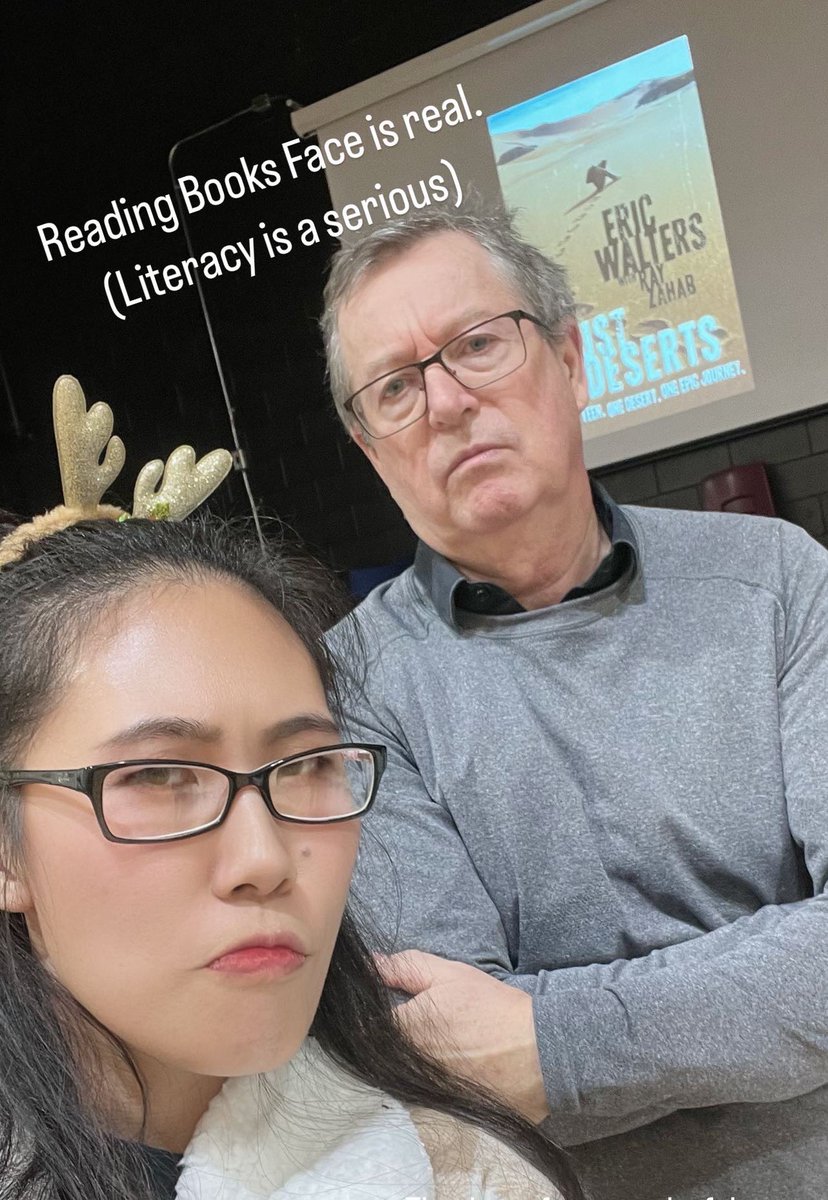 Thank you for a great author visit and promoting a love for literacy, <a href="/EricRWalters/">Eric Walters</a> !