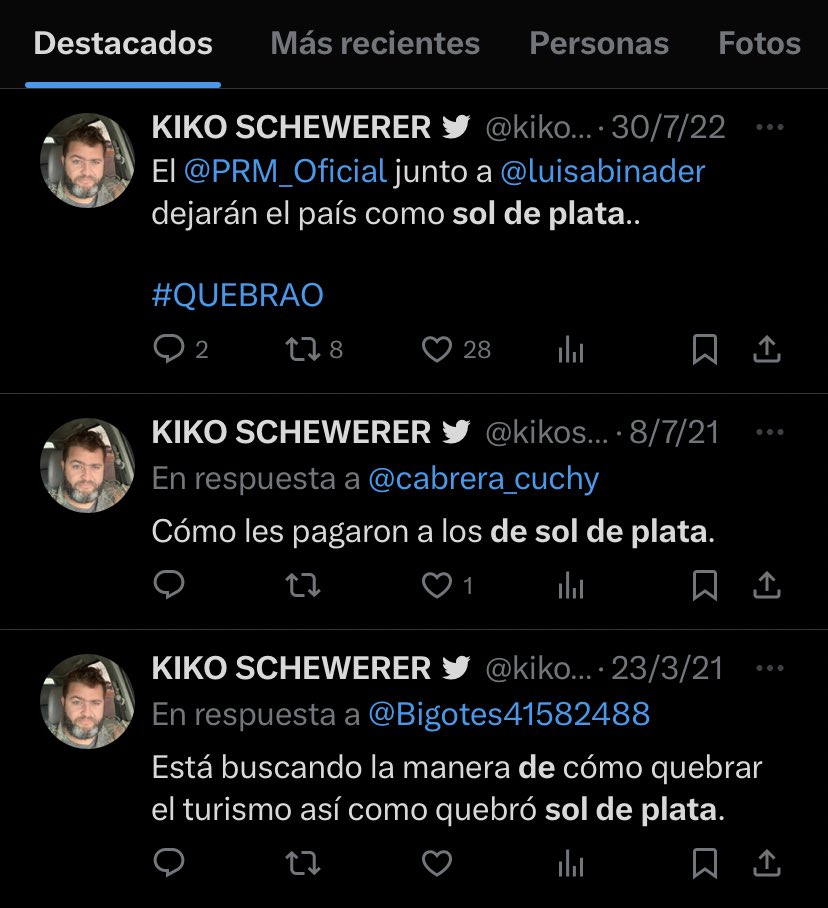 kikoschewerer's tweet photo. Yo lo vengo diciendo desde el 2021, @luisabinader y el
@PRM_Oficial dejarán el país. #QUEBRAO…. https://t.co/VLs7GIahfB