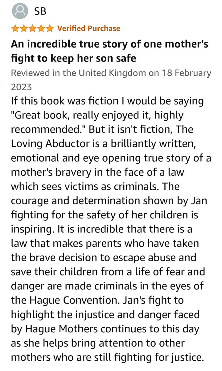 amazon.co.uk/Loving-Abducto…
The Loving Abductor: When Protecting Your Child is Against the Law