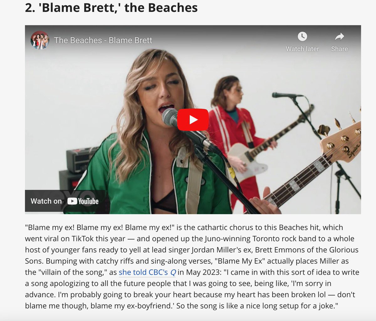 The Beaches tweet media