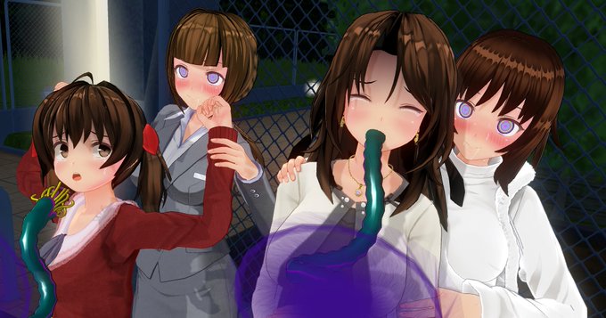 触手洗脳されてドスケベな身体に改造されちゃうやつあります!
https://t.co/EgULK6DYTP 