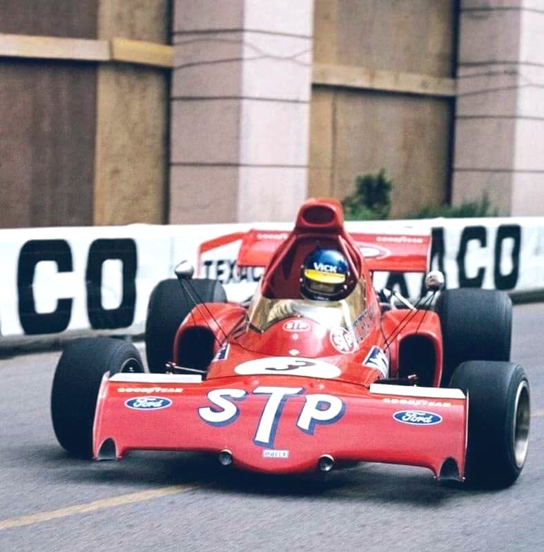 Ronnie Peterson in action with the March 721X at the Grand Prix of Monaco 1972 🛞 #f1 #Formula1 via Matteo Olmi