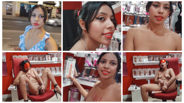 Sold a video! "naked in the erotic store, I masturbate when I see so many sex toys, I am very horny"<a href="/tag/apclips"class="tags"><span>#apclips</span></a>