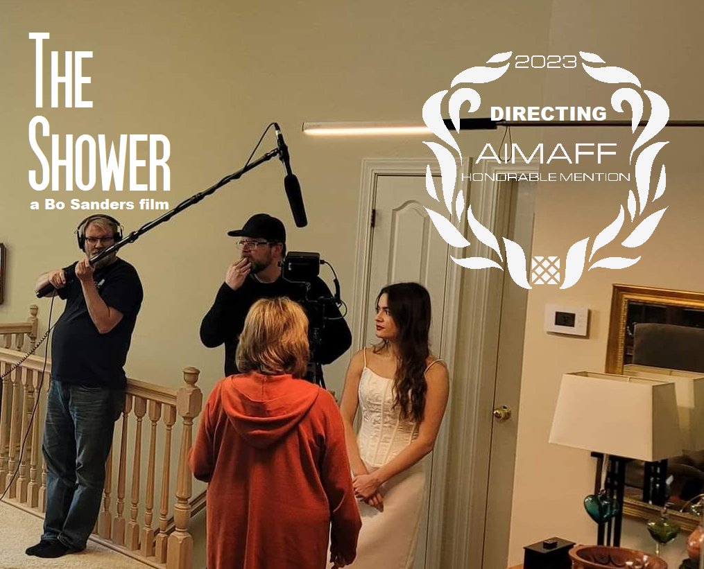 BoCreates's tweet photo. Much thanks to the Athens International Monthly Art Film Festival for their recognition of my work on THE SHOWER!
#AmWriting #AmFilming #WritingCommunity #SupportIndieFilm #AIMAFF https://t.co/A3DltYf6sS